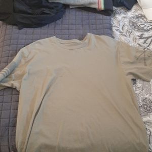 Military green grunt style shirt